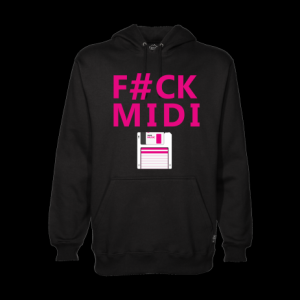 Bluza z kapturem „F#CK MIDI”