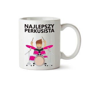 Kubek dla muzyka "Najlepszy perkusista"