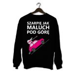Bluza "Szarpię jak maluch pod górę" gitara basowa/elektryczna