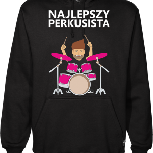 Bluza z kapturem"Najlepszy perkusista"