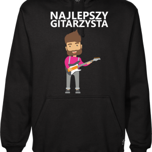 Bluza z kapturem "Najlepszy gitarzysta"