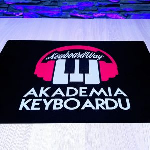 Mata na biurko z logiem KeyboardWay